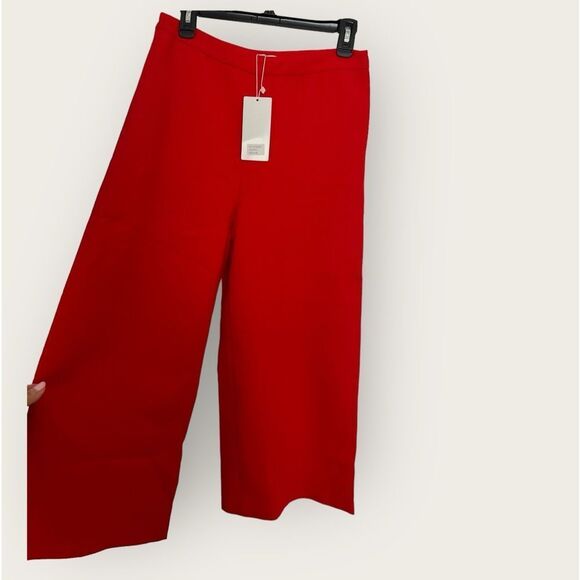 Red capri pants size Medium NWT - Picture 4 of 8